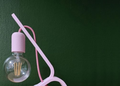 Lampe éco-onçue modèle Chamallow Atelier2main