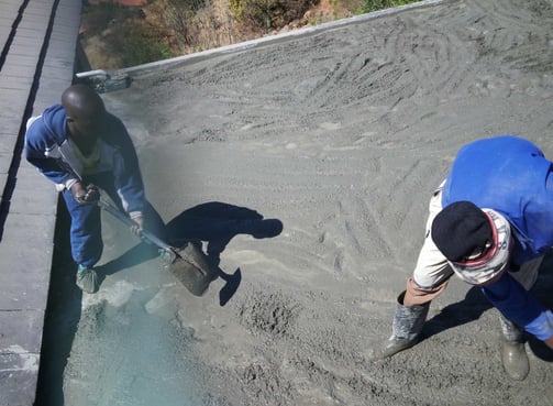 Slab waterproofing project in Roodepoort by Environmental Pro Construction