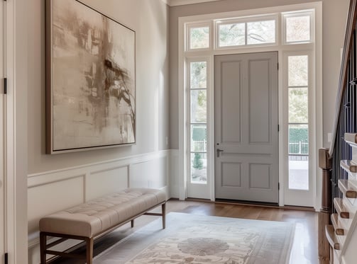 Cadence Interiors Interior Design in Minnesota MN Remodel Accessible Design Aging In Place Entryway