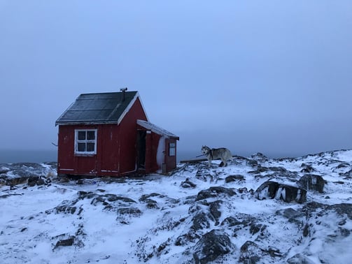 Phare a la pointe de lyngen Alps 