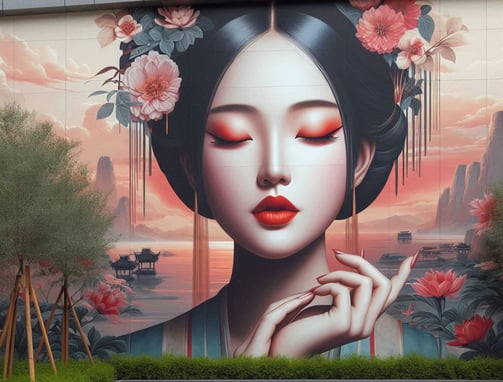 Drekar Wall Print - Exterior Printing