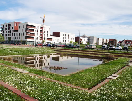 Point de départ des jeux de piste Hag' Explorer au Parc Thurot à Haguenau