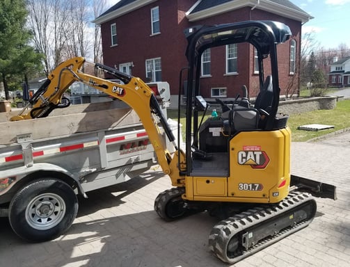 mini excavatrice