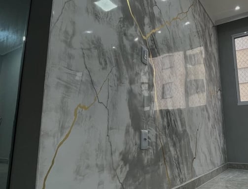 Parede Cimento Queimado