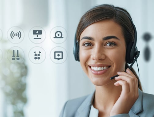 contatti, telefono, assistente
