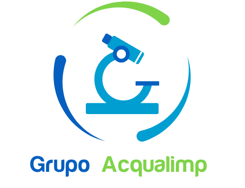 Logo Grupo Acqualimp, união da dedetizadora Acqualimp e Laboratório AMB