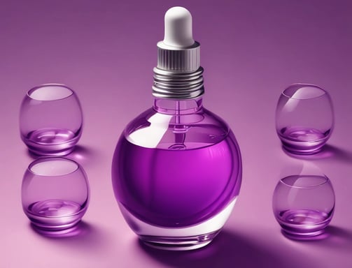 A bottle of Cosmozone serum with a dropper cap is placed next to its packaging box. The box features a golden droplet design, a green leaf icon, and text indicating anti-aging properties and ingredients such as hyaluronic acid, collagen, and niacinamide. Both items are on a plain, light background.