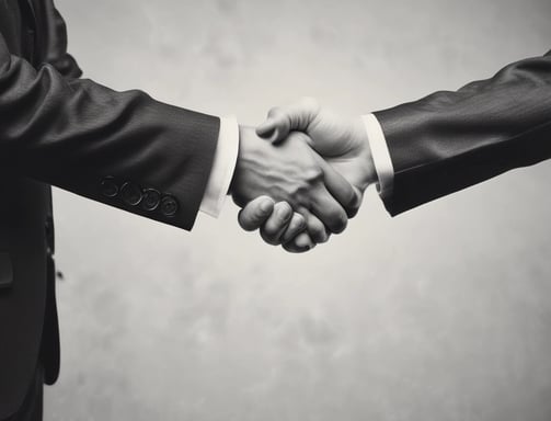 A modern workspace setup featuring a smartphone with the Charles Schwab logo displayed on the screen. It rests on a light-colored table beside a cup of black coffee and a part of a laptop keyboard.