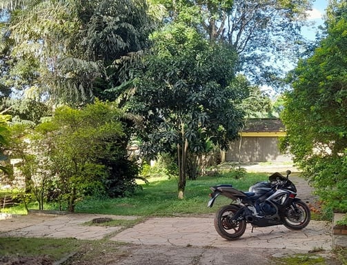 Evento ao ar livre na chácara