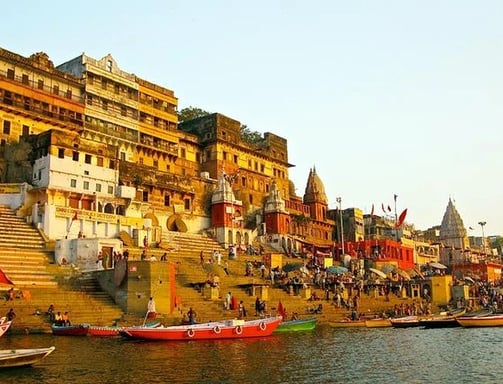 View of Varanasi city near BHU, where Advertizer Digital Powerhouse is based