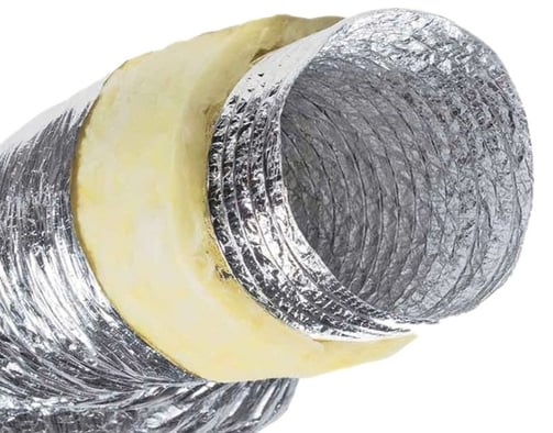 thermally insulated polyester flexible air ducts