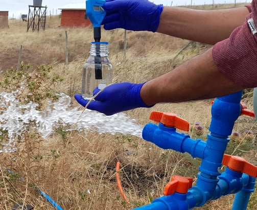 tratamiento agua de pozo, potabilización, análisis