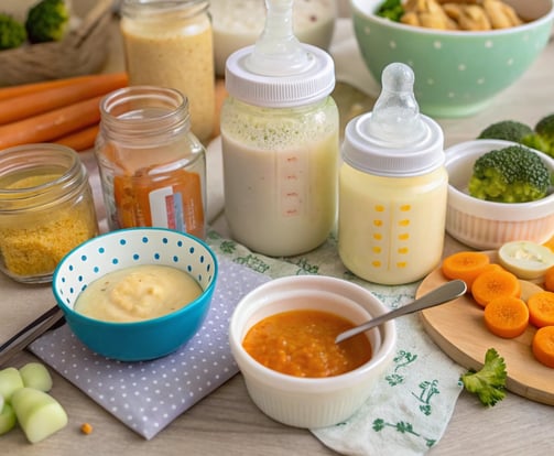 aliments recommandés pour bébé