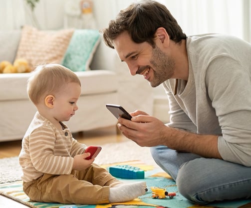 gadgets connectés et parentalité