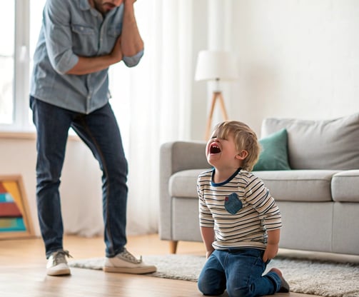 crises de colère bébé