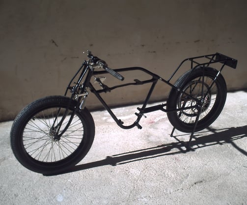 restauration moto ancienne partie cycle
