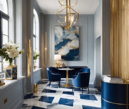 maximalist Geomatric pattern tiles