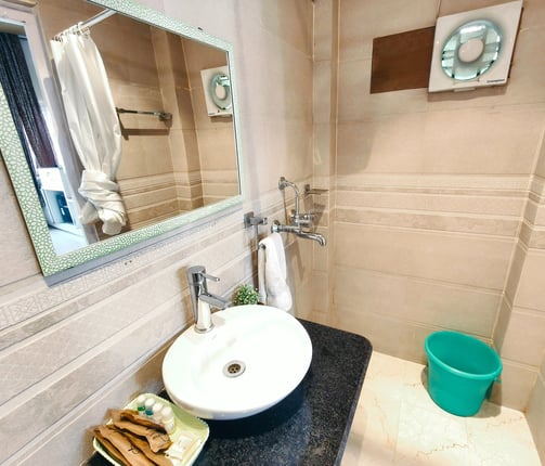 Terrace bathroom