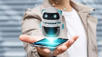 a person holding a smart phone in their hands