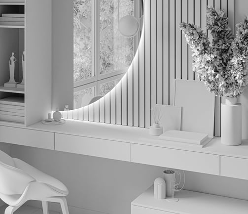 Link al progetto di Render Interni - Paris