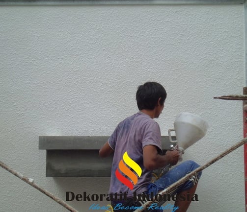 Jasa Cat Tekstur Teknik Semprot