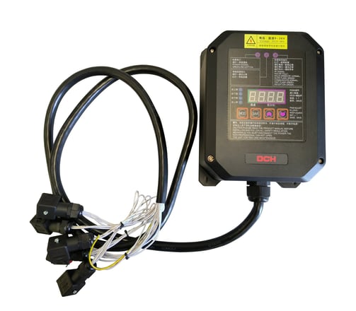 Receiver for loader cranes