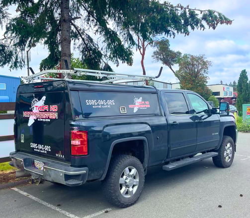 the truck company with a truck bed and a trailer