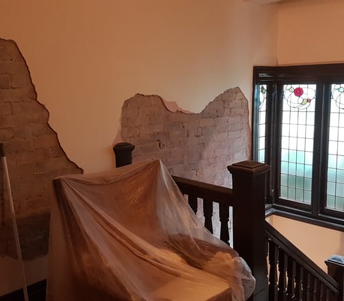 Lime plaster