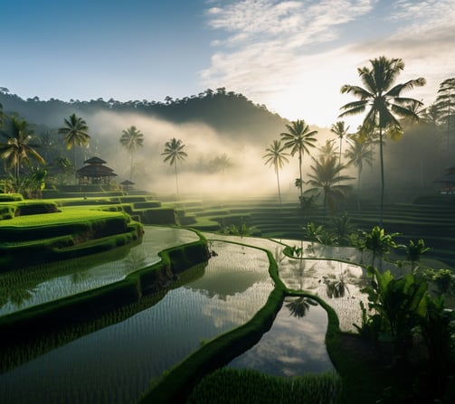 Tegalalang Rice Terraces, Bali, Indonesia