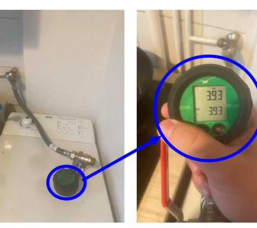 Mise en pression canalisation encastré detection fuite irigny 69540