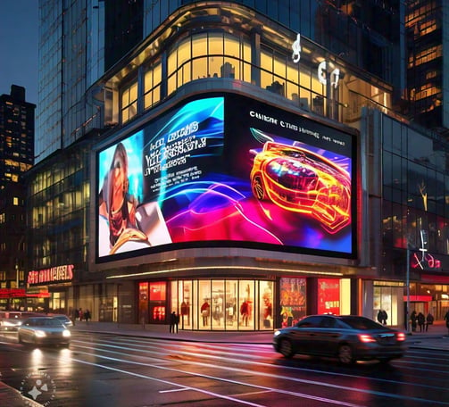 Outdoor LED Video Display in Chhatrapati Sambhaji Nagar