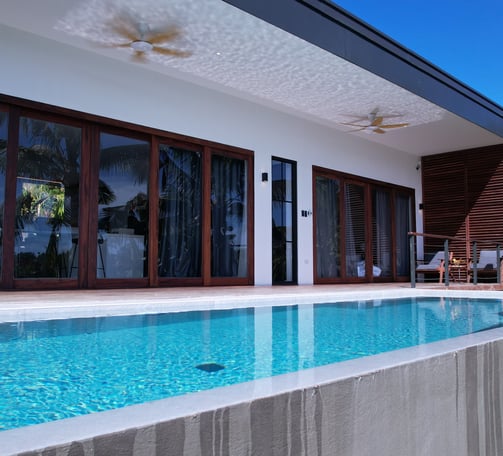 Villa Luxe Oasis and infinity pool Mango tree siargao