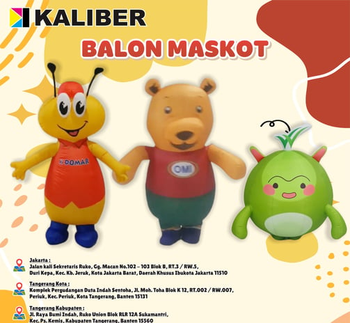 boneka maskot karakter