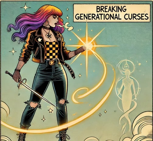 a comic book cover of a comic book