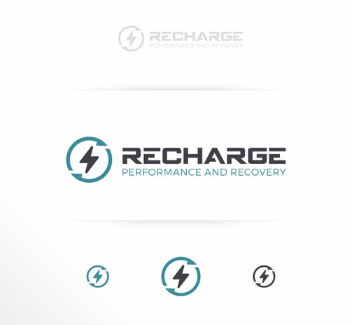 himgrafis art - logo design - recharge