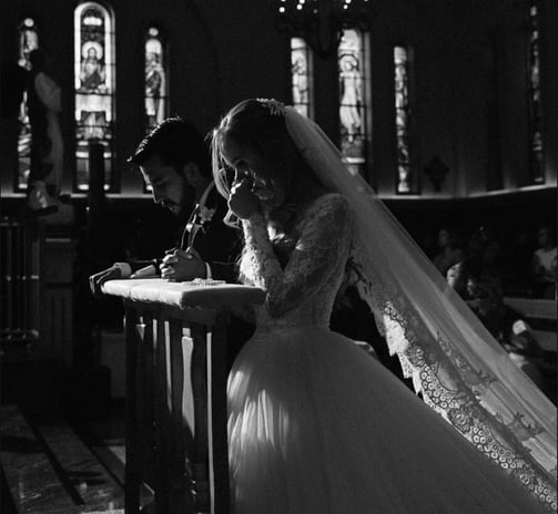 Casamento na Igreja São Francisco de Assis em Anápolis - GO. Casamento religioso, católico.