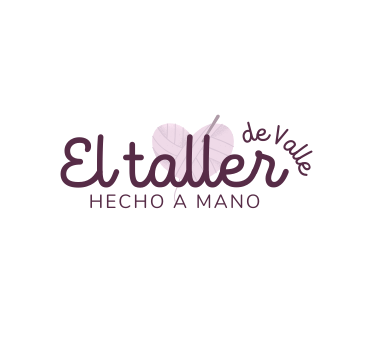 Logotipo para una tienda de productos artesanales llamada El taller de Valle