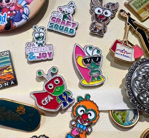 Collectible CFA Crafty Bootcamp Pins