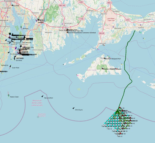 Marine Coordination Mapping