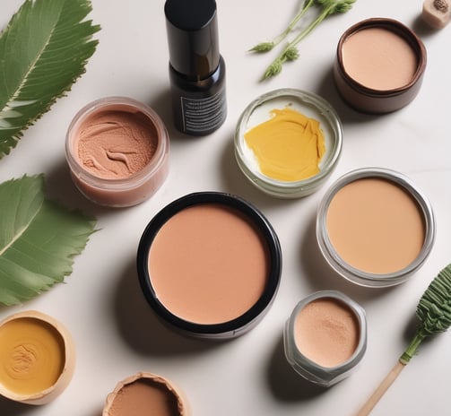 handmade beauty and make-up articles