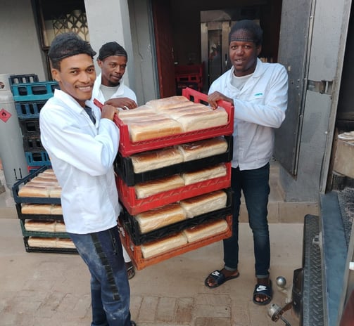 fresh out of the oven