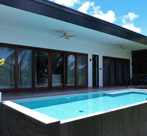 Villa Luxe Oasis and infinity pool Mango tree siargao