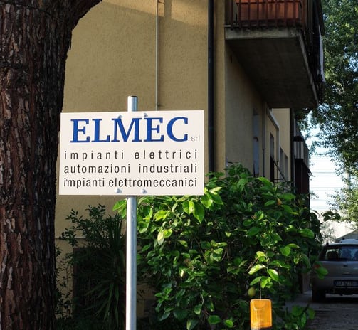 ELMEC Solutions' building from the outside 