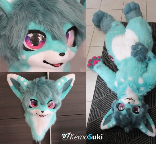 Comet digigrade kemono fursuit