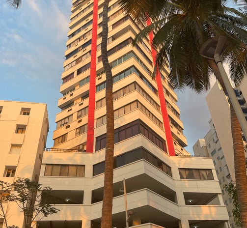 Alquiler de apartamento amoblado con vista al mar por días en El Rodadero, Santa Marta, Colombia