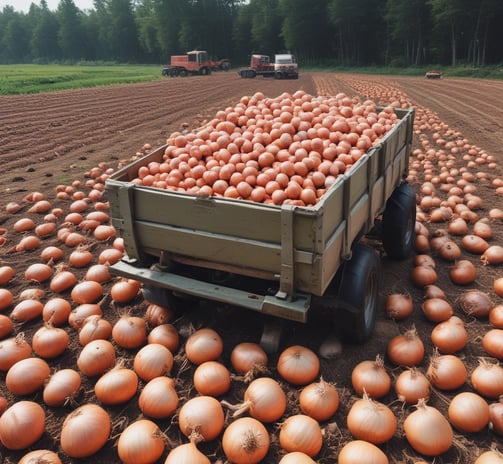 Several containers filled with fresh green pears are arranged on a wooden table at a market. A sign displays information about the pears in French, with text written on a small chalkboard. To the side, there are a few strawberries in a separate container adding a touch of red color.