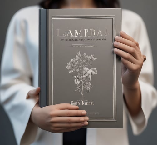 A hand holds a book titled 'Thinking, Fast and Slow' against a backdrop of dark green leaves. The book cover is predominantly white with black and yellow text, featuring a pencil graphic.