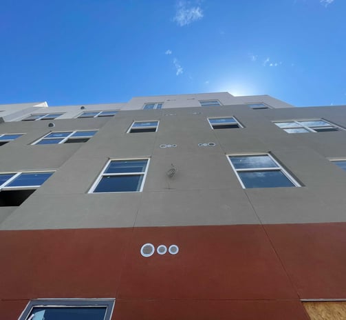 Pah Apartments from the ground