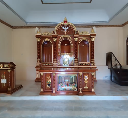 Restauracion Religiosa de muebles religiosos por Kastros, vista central