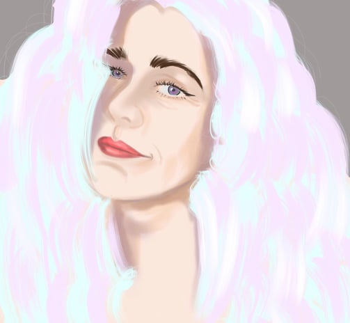 Portrait Of à woman